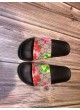 GG BLOOMS SUPREME FLORAL SLIDE SANDAL